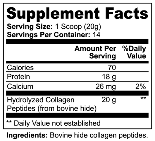 Lumière Collagen Peptides - Grass-Fed Hydrolyzed Collagen Peptides