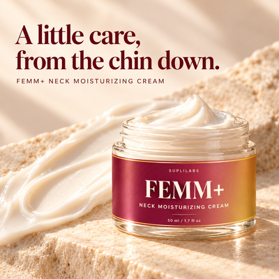 FEMM+ neck-care with cream texture
